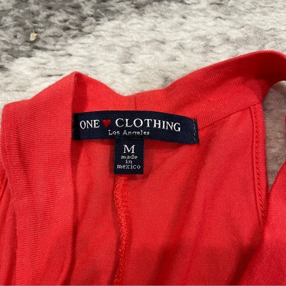 One Clothing Pink High Neck Tank Top - Picture 4 of 6